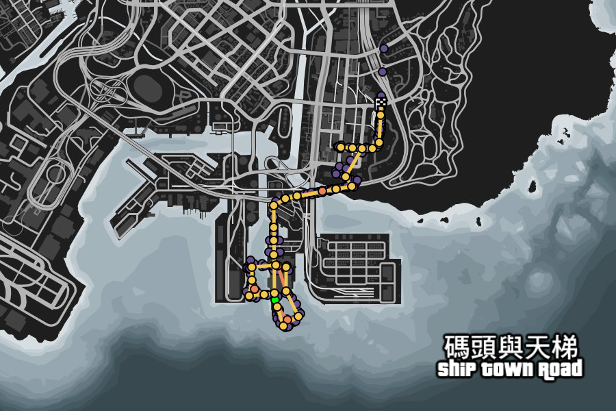 【差事】自製競速地圖「超級屋頂路」&「碼頭與天梯」_Gamcka_0002.png