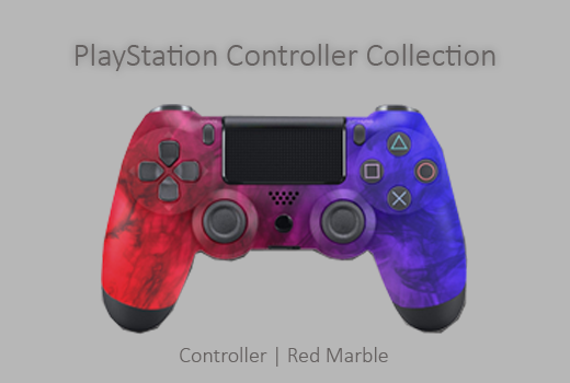 PS4 控制器  紅色大理石.png