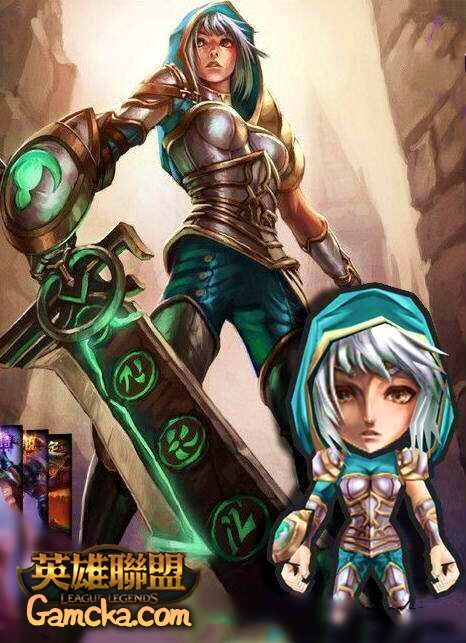 百變恰吉 -【Unknown】LoL英雄聯盟 - 雷玟 Riven_Gamcka.jpg