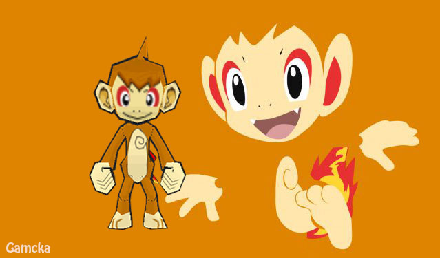 Getamped - 造型下載 -精靈寶可夢 Pokemon - 小火焰猴 Chimchar - Gamcka.jpg